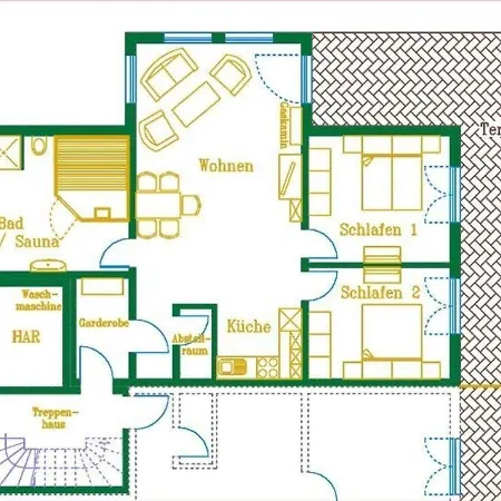 Ferienappartement Im Erdgeschoss Der Royal